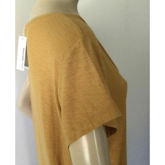NEW JAMES PERSE Standard Cotton/Modal Blend Short Sleeve T Shirt Top (Size 3/L) - Picture 8 of 12